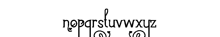 ZP Vogue Valentine Font LOWERCASE