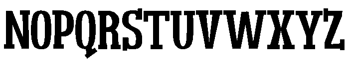 ZP Wicket Font UPPERCASE
