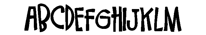 ZP Yellow Bicycle Bold Font UPPERCASE