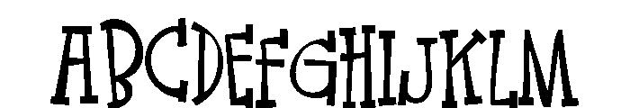 ZP Yellow Cab Font UPPERCASE