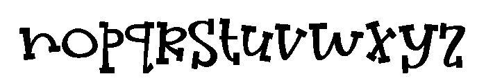 ZP Yellow Cab Font LOWERCASE