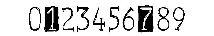 ZP Yeti Caps Another Condensed Font OTHER CHARS