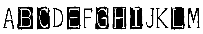 ZP Yeti Caps Another Condensed FONT