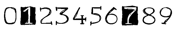 ZP Yeti Caps Another Expanded Font OTHER CHARS