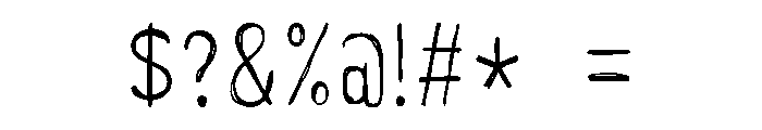 ZP Yeti Caps Condensed Font OTHER CHARS