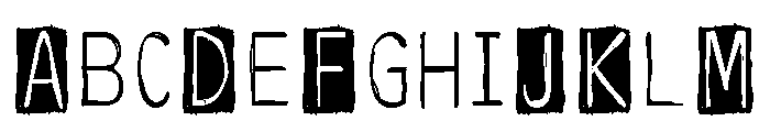 ZP Yeti Caps Condensed Font UPPERCASE
