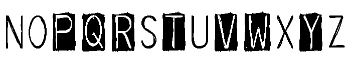 ZP Yeti Caps Condensed Font UPPERCASE