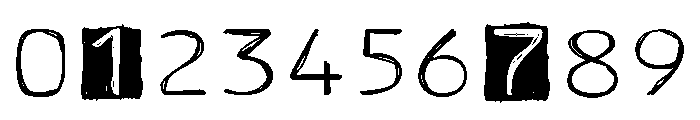 ZP Yeti Caps Expanded Font OTHER CHARS