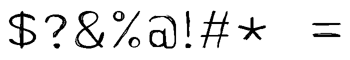 ZP Yeti Caps Expanded Font OTHER CHARS