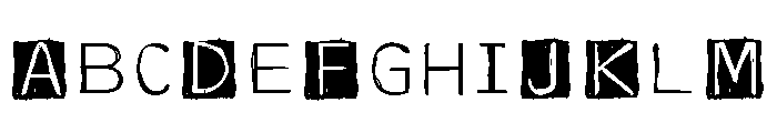 ZP Yeti Caps Expanded Font UPPERCASE