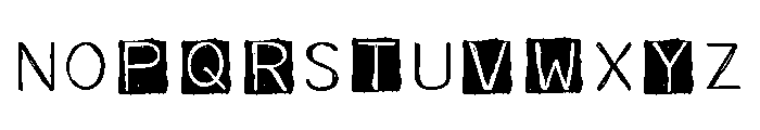 ZP Yeti Caps Expanded Font UPPERCASE
