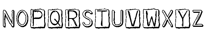 ZP Yeti Caps Shadow Font UPPERCASE