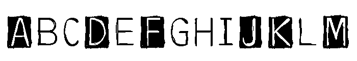 ZP Yeti Caps Font UPPERCASE