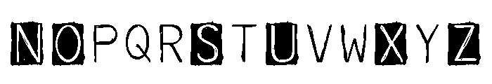 ZP Yeti Caps Font LOWERCASE