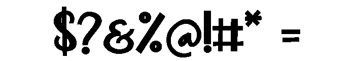 ZP Yonkers Bold Font OTHER CHARS