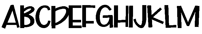 ZP Yonkers Bold Font UPPERCASE