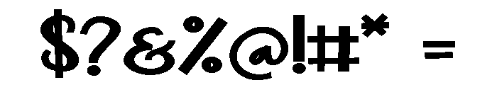 ZP Yonkers Expanded Bold Font OTHER CHARS