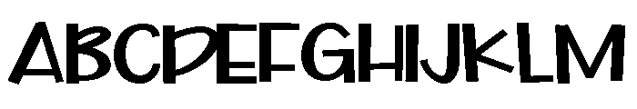 ZP Yonkers Expanded Bold Font UPPERCASE