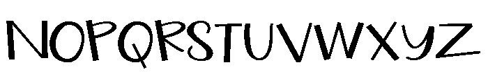 ZP Yonkers Expanded Font UPPERCASE