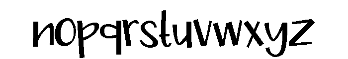 ZP Yonkers Font LOWERCASE
