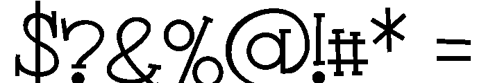 ZP Youthquake Font OTHER CHARS