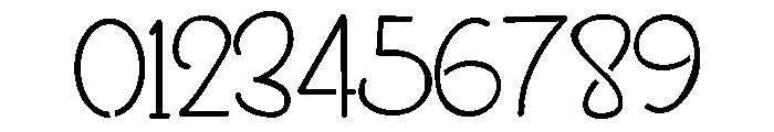 ZPBethoughtStencil Font OTHER CHARS