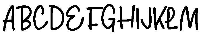 ZPCarnation Font UPPERCASE