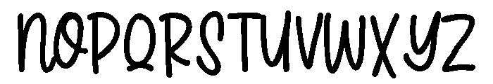 ZPCarnation Font UPPERCASE