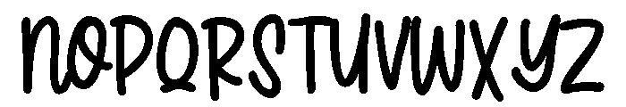 ZPCarnationBold Font UPPERCASE