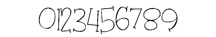 ZPChickfeet Font OTHER CHARS