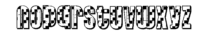 ZPCrosswords Font LOWERCASE