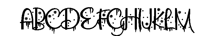 ZPFreezingFructose Font UPPERCASE