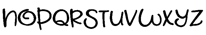 ZPMightyFineDemibold Font UPPERCASE