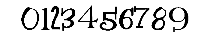 ZPModernTossUp Font OTHER CHARS