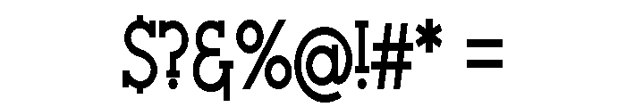 ZPNewMexico Font OTHER CHARS