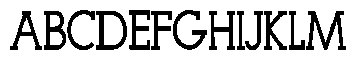 ZPNewMexico Font UPPERCASE