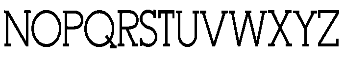 ZPNewMexicoLite Font UPPERCASE