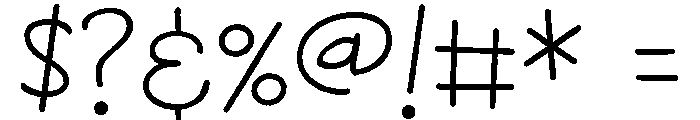ZPNinnyhammer Font OTHER CHARS