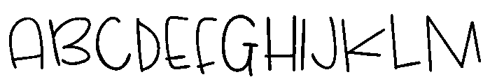 ZPNinnyhammer Font UPPERCASE