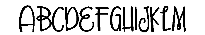 ZPSnogberry Font UPPERCASE