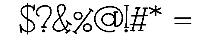 ZPZermonzonite Font OTHER CHARS