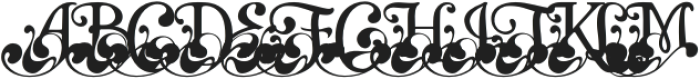 ZP Sitar Regular otf (400) Font UPPERCASE