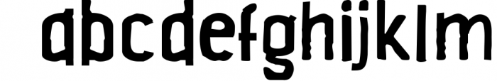 ZP Blaggard 1 Font LOWERCASE