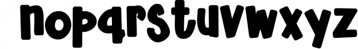 ZP Double Scoop Font LOWERCASE