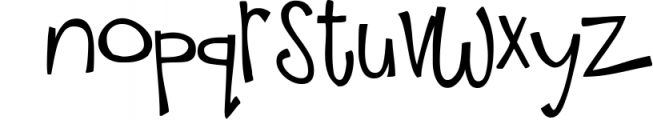 ZP Yellow Submarine Font LOWERCASE