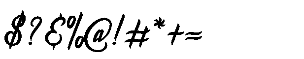 ZP Aspiration Bold Font OTHER CHARS