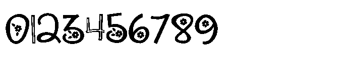 ZP Beacoup Bloom Condensed Font OTHER CHARS