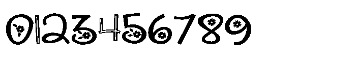 ZP Beacoup Bloom Expanded Font OTHER CHARS