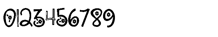 ZP Beacoup Bloom Regular Font OTHER CHARS