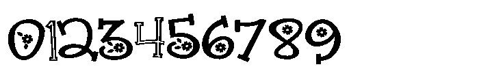 ZP Beacoup Bloom Serif Expanded Font OTHER CHARS